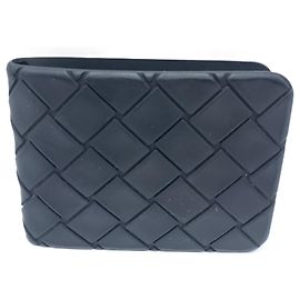 Bottega Veneta Intrecciato Bi-fold Wallet Black