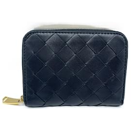 Bottega Veneta-Bottega Veneta Black Coin Purse-Black