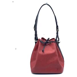 Louis Vuitton-Louis Vuitton Petit Noe Epi Shoulder Bag-Red