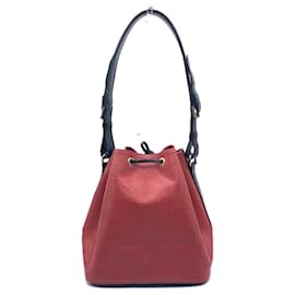 Louis Vuitton-Louis Vuitton Petit Noe Epi Shoulder Bag-Red