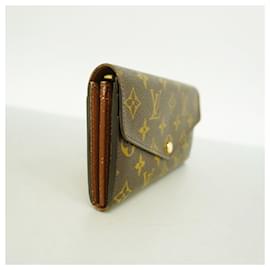 Louis Vuitton-Louis Vuitton Long Wallet Monogram Portefeuille Sarah M60531-Brown