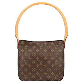 Louis Vuitton-Louis Vuitton Looping MM-Brown