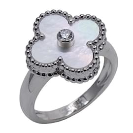 Van Cleef & Arpels-Van Cleef & Arpels Alhambra Band Ring-Golden