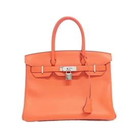 Hermès-Hermes Birkin 30cm Handbag in Rose Jaipur-Pink