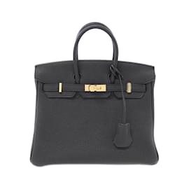 Hermès-Hermes Birkin 25cm Handbag-Black