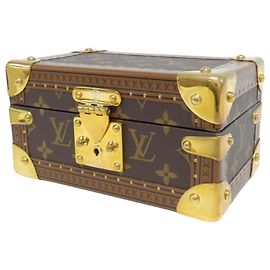 Coffret Trésor Louis Vuitton Marrom