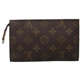 Louis Vuitton-LOUIS VUITTON Monogram Bucket PM Accessory Pouch LV Auth 110460-Monogram