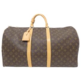 Louis Vuitton-Louis Vuitton Keepall 55-Brown