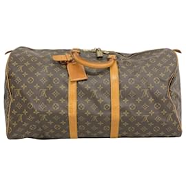 Louis Vuitton-Louis Vuitton Keepall 55-Brown