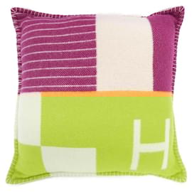 Hermès-Hermes Avalon Piano Cushion-Purple