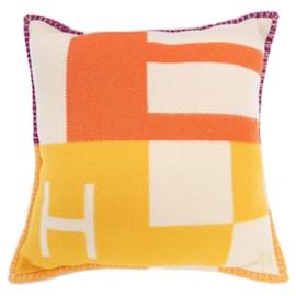 Hermès-Hermes Avalon Piano Cushion-Purple