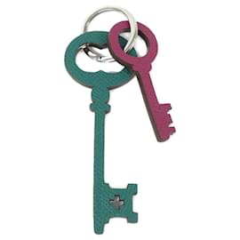 Hermès-Hermes Small Keyring-Black,Purple