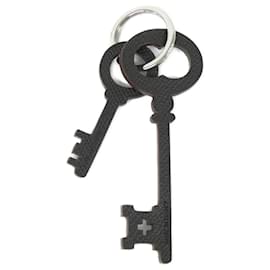 Hermès-Hermes Small Keyring-Black,Purple