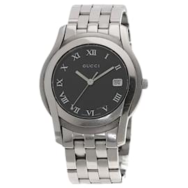 Gucci-Relógio de pulso masculino em aço inoxidável Gucci 5500M-Outro