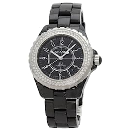 Chanel-Chanel H0950 J12 38mm Double Diamond Bezel Watch-Other