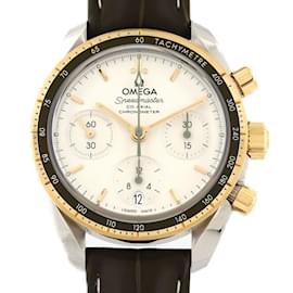Omega-Omega Speedmaster 38 Two-tone Automatic Wristwatch-Other