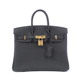 Hermès-Hermes Birkin 25cm Handbag-Black