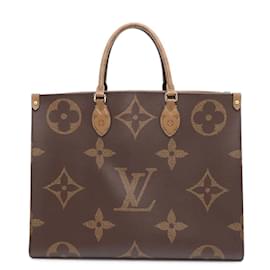 Louis Vuitton-Louis Vuitton Monogram Reverse Tote Bag-Red,Monogram