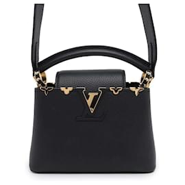 Louis Vuitton-Louis Vuitton Capucines MINI Handbag-Black