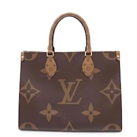 Louis Vuitton-Louis Vuitton Monogram Reverse Tote Bag-Red,Monogram