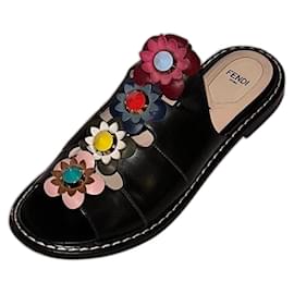 Fendi-Fendi Elegant sandal size 39-Black