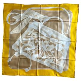 Hermès-Hermès - Please, Check In - New with tag-Yellow