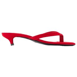 Totême Absatz Flip-Flops Sandalen - TOTEME - Leder - Rot Rot
