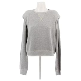 R13 Strickwaren T.International S Baumwolle Grau