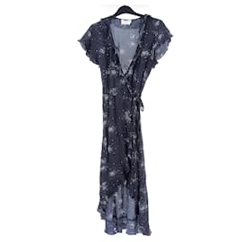 Autre Marque-AUGUSTE Dresses T.FR 36 Viscose-Navy blue