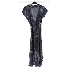 Autre Marque-AUGUSTE Dresses T.FR 36 Viscose-Navy blue