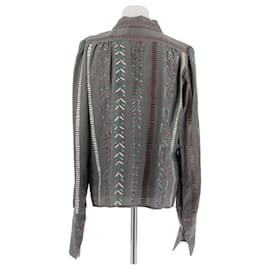 Louis Vuitton-LOUIS VUITTON Tops T.FR 36 Viscose-Grey