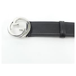 Gucci-Gucci Standard Black Belt-Black