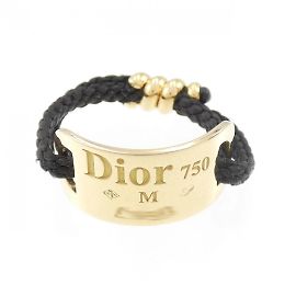 Anello in oro giallo 750 Christian Dior Nero D'oro