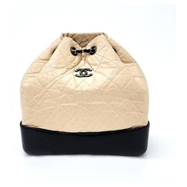 Chanel Gabrielle Backpack Small  Brown