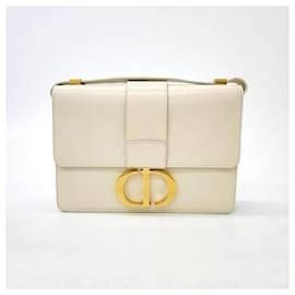 Dior-Christian Dior 30 Montaigne Bag -White
