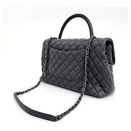 Chanel-Chanel Caviar Coco Handle 31 -Grey