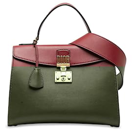 Dior-Dior DiorAddict Top Handle Bag-Red