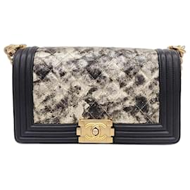 Chanel-Chanel Boy Bag Medium -Black