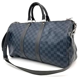 Louis Vuitton-Louis Vuitton Graphite Bandoulière Keepall 45 -Multiple colors