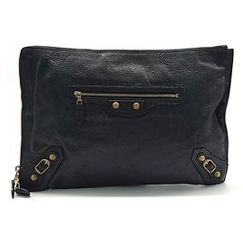 Neue Giant Clutch von Balenciaga Grau