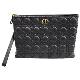 Pochette quotidienne Christian Dior Caro Noir