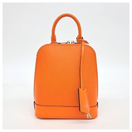 Louis Vuitton Epi Alma Backpack  Orange