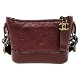Chanel-Chanel Gabrielle Hobo Bag Small -Red