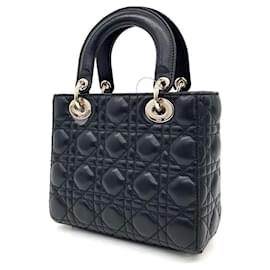 Dior-Christian Dior Cannage Lady Bag Small -Black