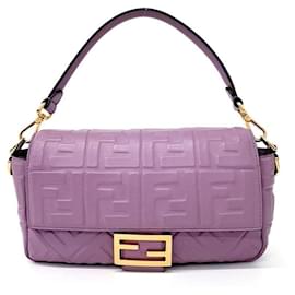 Fendi-Sac Baguette Fendi-Violet