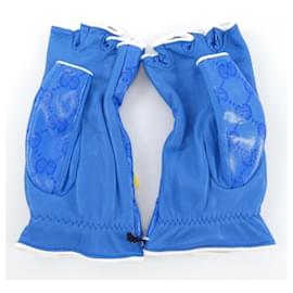 Gucci-Gucci Blue Warm Gloves-Blue
