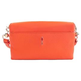 Christian Louboutin-Christian Louboutin Luigi Sime Small Shoulder Bag-Orange