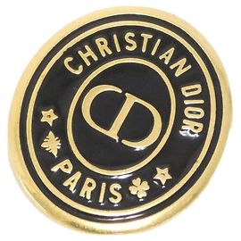 Spilla Christian Dior Petit CD V0935PTCLQ Nero D'oro