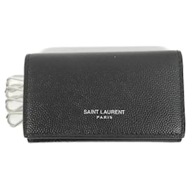Saint Laurent-Saint Laurent 685557 BTY0N Key Case-Black