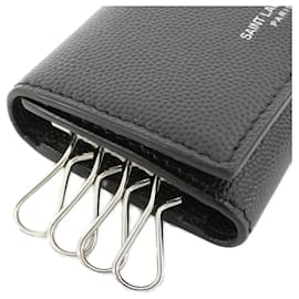 Saint Laurent-Saint Laurent 685557 BTY0N Key Case-Black